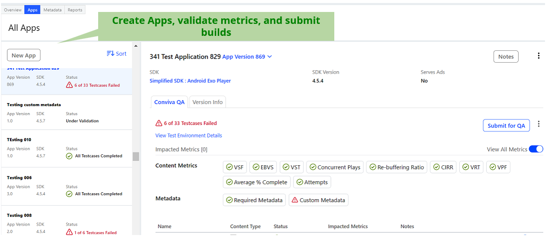 Application Manager — Apps Dashboard