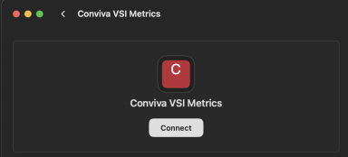 Connect button on the Conviva connector in ChatGPT